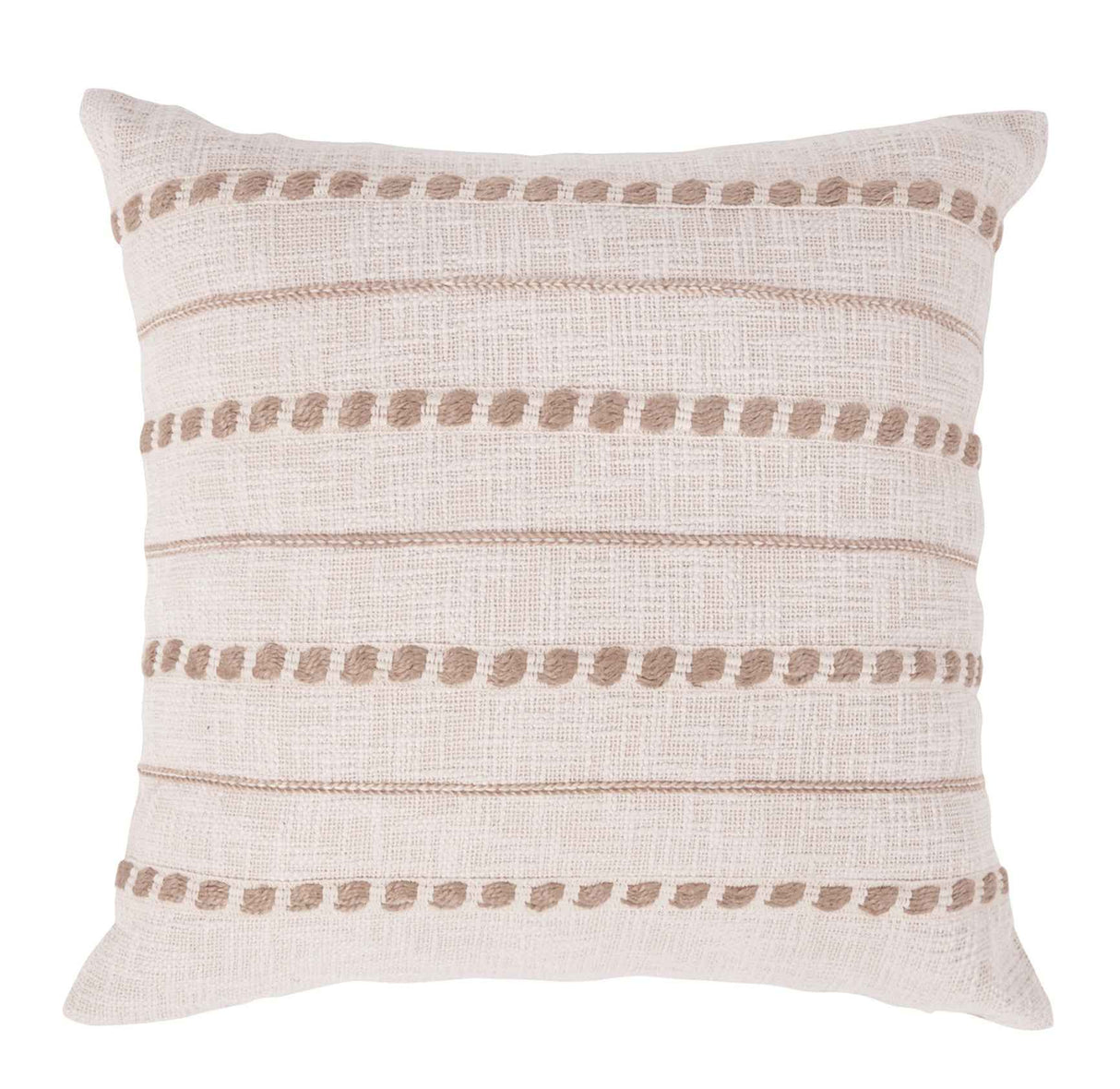 ML Lago Ivory/Natural 22x22 Throw Pillow (Set of 2) by Classic Home at Eve Furniture