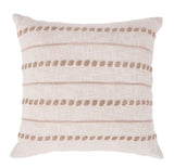 ML Lago Ivory/Natural 22x22 Throw Pillow (Set of 2) by Classic Home at Eve Furniture