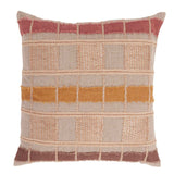 ML Stratton Natural/Clay Multi Multiple Sizes Throw Pillow (Set of 2) by Classic Home at Eve Furniture