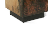 Moab 20" Side Table in Oxidized Copper by Home Trends & Design at Eve Furniture
