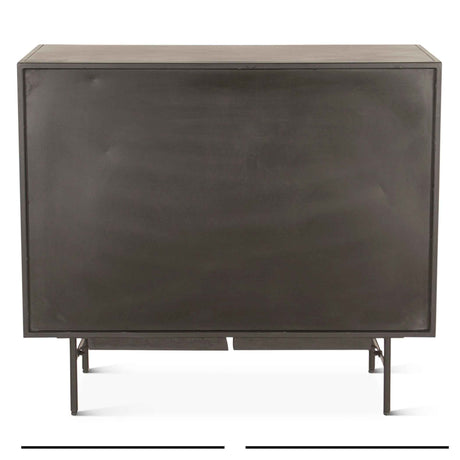 Moab 39" Bar Cabinet in Oxidized Black by Home Trends & Design at Eve Furniture
