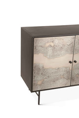 Moab 39" Bar Cabinet in Oxidized Black by Home Trends & Design at Eve Furniture