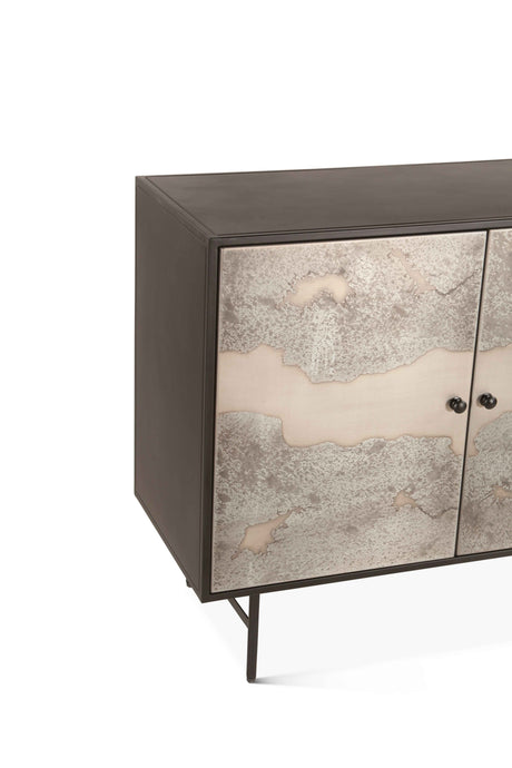 Moab 39" Bar Cabinet in Oxidized Black by Home Trends & Design at Eve Furniture