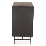 Moab 39" Bar Cabinet in Oxidized Black by Home Trends & Design at Eve Furniture
