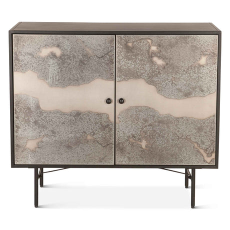Moab 39" Bar Cabinet in Oxidized Black by Home Trends & Design at Eve Furniture