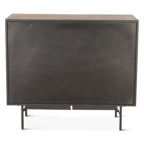 Moab 39" Bar Cabinet in Oxidized Black by Home Trends & Design at Eve Furniture