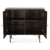 Moab 39" Bar Cabinet in Oxidized Black by Home Trends & Design at Eve Furniture