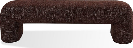 Mocoa Mongoose Fully Upholstered Bench by Modus Furniture at Eve Furniture