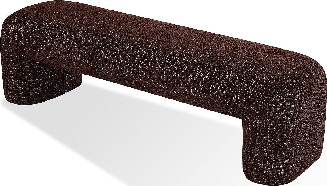 Mocoa Mongoose Fully Upholstered Bench by Modus Furniture at Eve Furniture