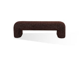 Mocoa Mongoose Fully Upholstered Bench by Modus Furniture at Eve Furniture