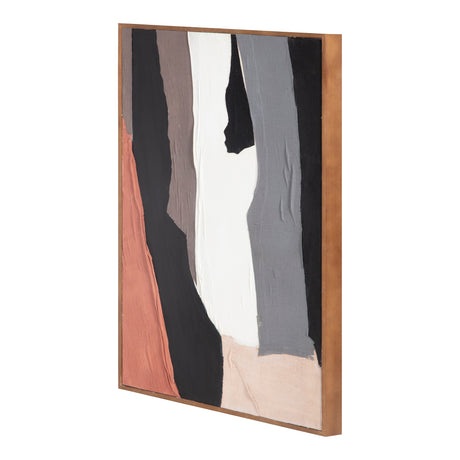 Moda Multicolor 2 Framed Painting by MOES at Eve Furniture
