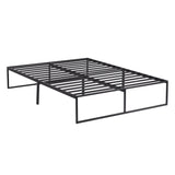 Modern Black Full Platform Bed Frame by Malouf at Eve Furniture