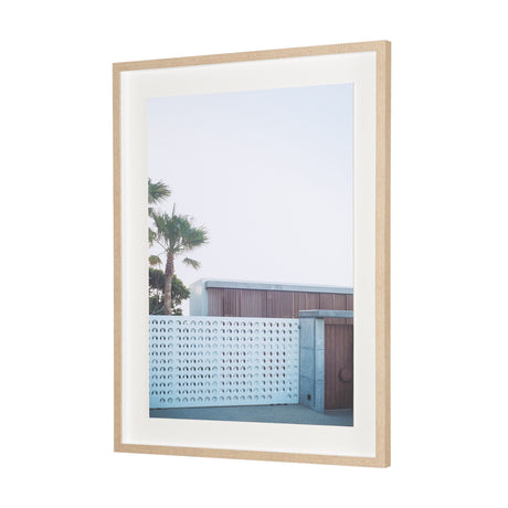 Modern Oasis View by Shot By Clint Framed Photo Print Matted Under Glass by Mercana at Eve Furniture