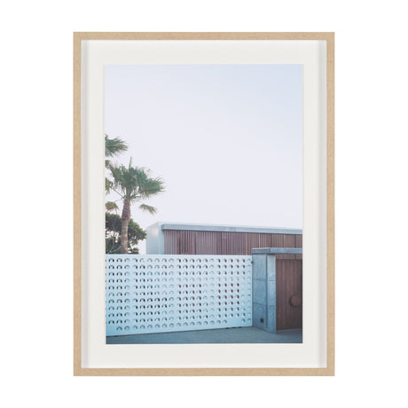 Modern Oasis View by Shot By Clint Framed Photo Print Matted Under Glass by Mercana at Eve Furniture