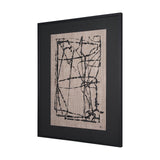 Modern Work 1 by Mercana Studio a Hand Embellished Textured Framed Art Print Matted under Glass by Mercana at Eve Furniture