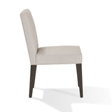 Modesto Upholstered Side Chair in Abalone Linen and French Roast (Set of 2) by Modus Furniture at Eve Furniture