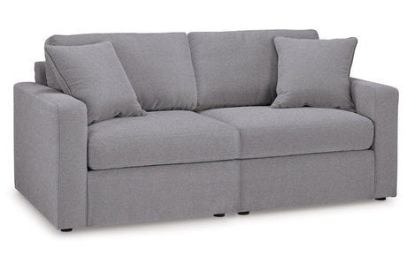 Modmax Granite 2-Piece Performance Fabric Sectional by Ashley at Eve Furniture