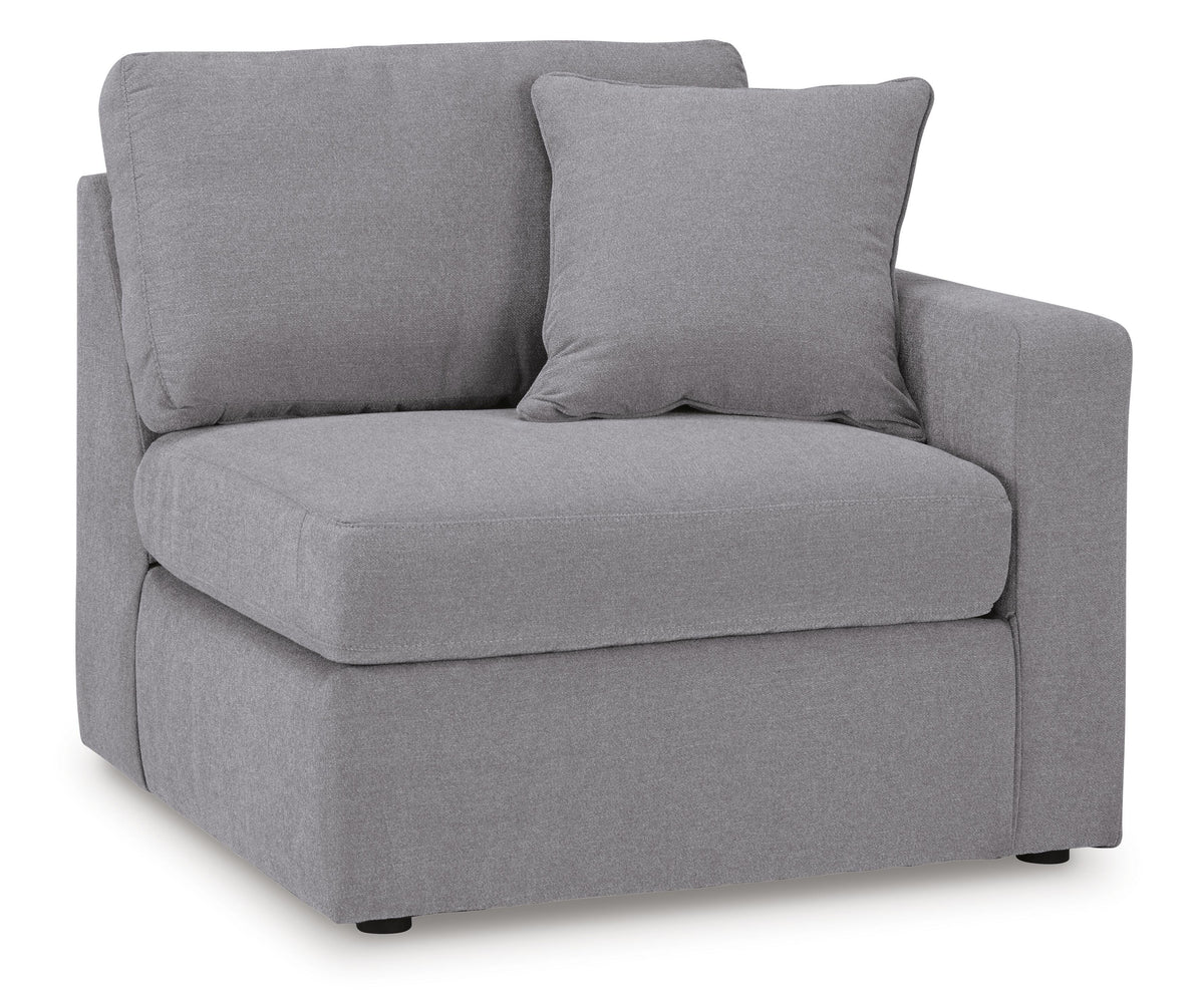 Modmax Granite 3-Piece Sectional Sofa Storage Chaise by Ashley at Eve Furniture