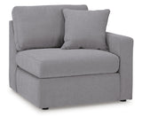 Modmax Granite 3-Piece Sectional Sofa Storage Chaise by Ashley at Eve Furniture