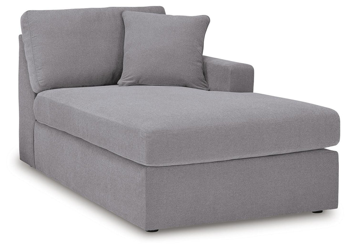 Modmax Granite 3-Piece Sectional Sofa Storage Chaise by Ashley at Eve Furniture