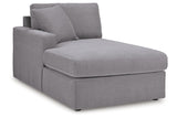 Modmax Granite 4-Piece Sectional with LAF Chaise by Ashley at Eve Furniture