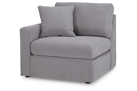 Modmax Granite 4-Piece Sectional with RAF Chaise by Ashley at Eve Furniture