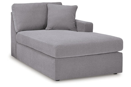 Modmax Granite 5-Piece Performance Fabric Chaise Sectional by Ashley at Eve Furniture