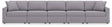 Modmax Granite 5-Piece Sectional by Ashley at Eve Furniture
