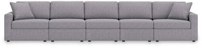 Modmax Granite 5-Piece Sectional by Ashley at Eve Furniture