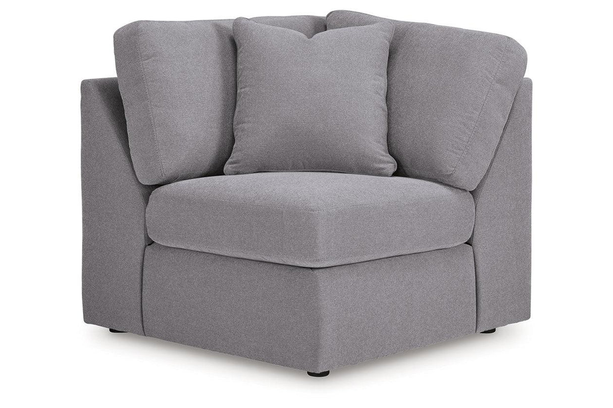 Modmax Granite 6-Piece Performance Fabric Sectional by Ashley at Eve Furniture