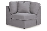 Modmax Granite 6-Piece Performance Fabric Sectional by Ashley at Eve Furniture