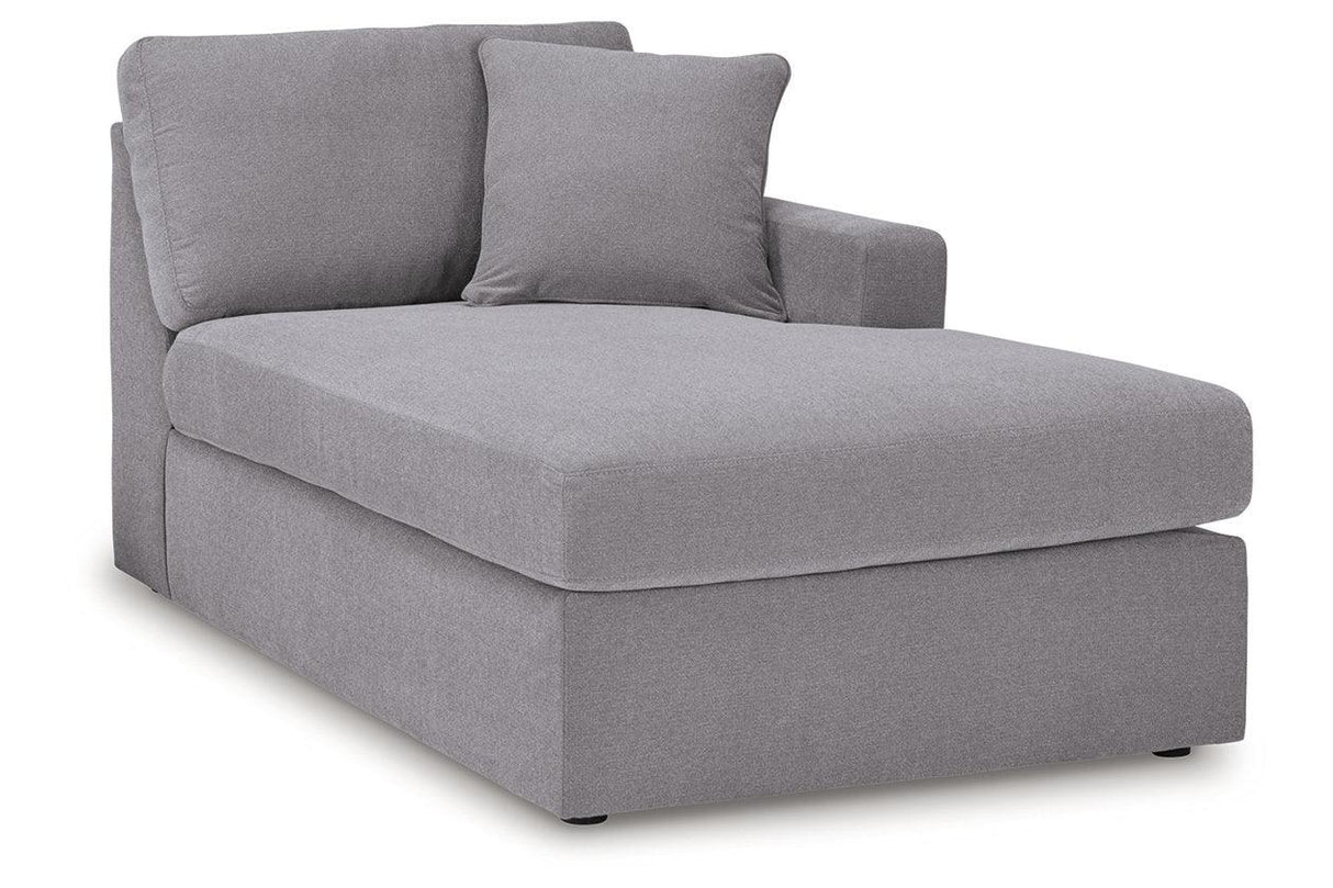 Modmax Granite 6-Piece Performance Fabric Sectional by Ashley at Eve Furniture