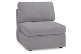 Modmax Granite 7-Piece Performance Fabric Sectional by Ashley at Eve Furniture