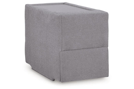 Modmax Granite 8-Piece Performance Fabric Sectional by Ashley at Eve Furniture