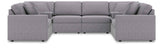 Modmax Granite 8-Piece Sectional by Ashley at Eve Furniture