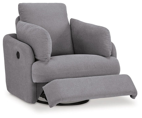 Modmax Granite Swivel Glider Chair by Ashley at Eve Furniture