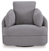 Modmax Granite Swivel Glider Chair by Ashley at Eve Furniture
