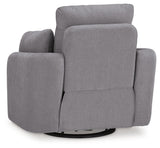 Modmax Granite Swivel Glider Chair by Ashley at Eve Furniture