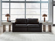 ModMax II Black 2-Piece Sectional Loveseat by Ashley at Eve Furniture