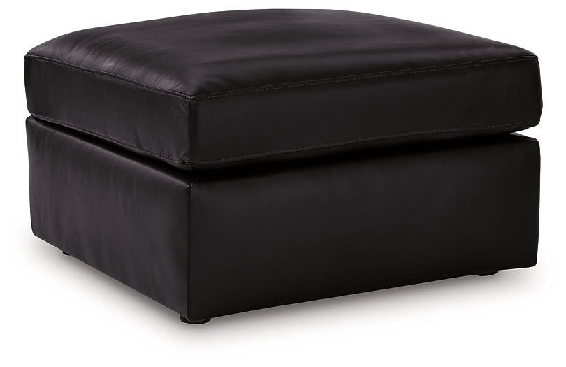 ModMax II Black Oversized Accent Ottoman by Ashley at Eve Furniture
