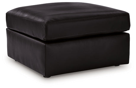 ModMax II Black Oversized Accent Ottoman by Ashley at Eve Furniture