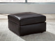 ModMax II Black Oversized Accent Ottoman by Ashley at Eve Furniture