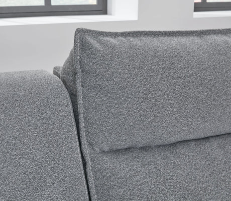 Modmax II Salt and Pepper 3-Piece Power Reclining Sectional with Double Chaise by Ashley at Eve Furniture