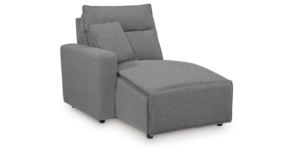 Modmax II Salt and Pepper Salt and Pepper 8-Piece Power Reclining Sectional with Console by Ashley at Eve Furniture