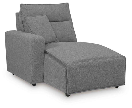 Modmax II Salt and Pepper Salt and Pepper 8-Piece Power Reclining Sectional with Console by Ashley at Eve Furniture