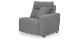 Modmax II Salt and Pepper Salt and Pepper 8-Piece Power Reclining Sectional with Console by Ashley at Eve Furniture