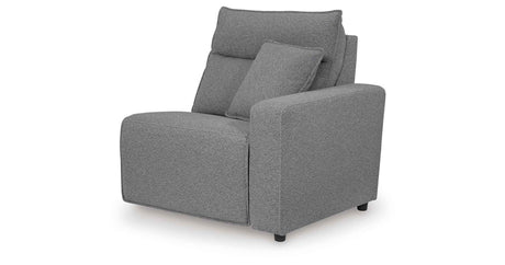 Modmax II Salt and Pepper Salt and Pepper 8-Piece Power Reclining Sectional with Console by Ashley at Eve Furniture