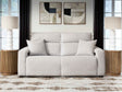 ModMax II Stone 2-Piece Reclining Loveseat by Ashley at Eve Furniture