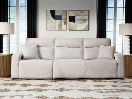 ModMax II Stone 3-Piece Power Reclining Sectional by Ashley at Eve Furniture