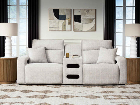 ModMax II Stone 3-Piece Power Reclining Sectional by Ashley at Eve Furniture